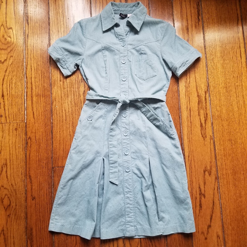 Vintage Divided by H&M corduroy dress